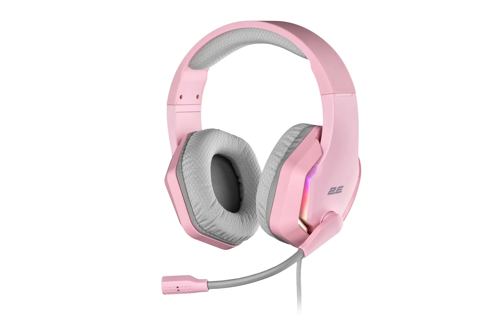 ყურსასმენი 2E GAMING Headset HG315, 7.1, USB-A, RGB, 2m, pink