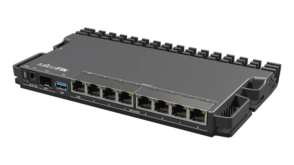 როუტერი - RB5009UPr+S+IN, MikroTik