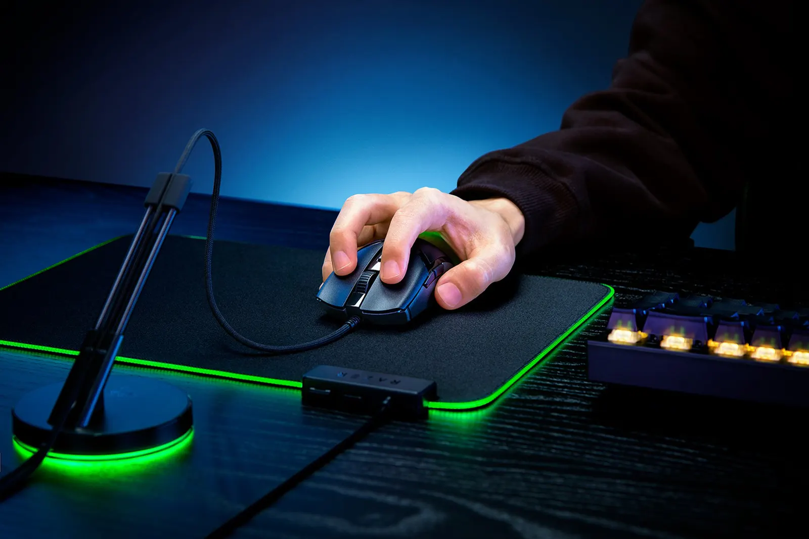 Razer Mouse Cobra, RGB, USB-A, black