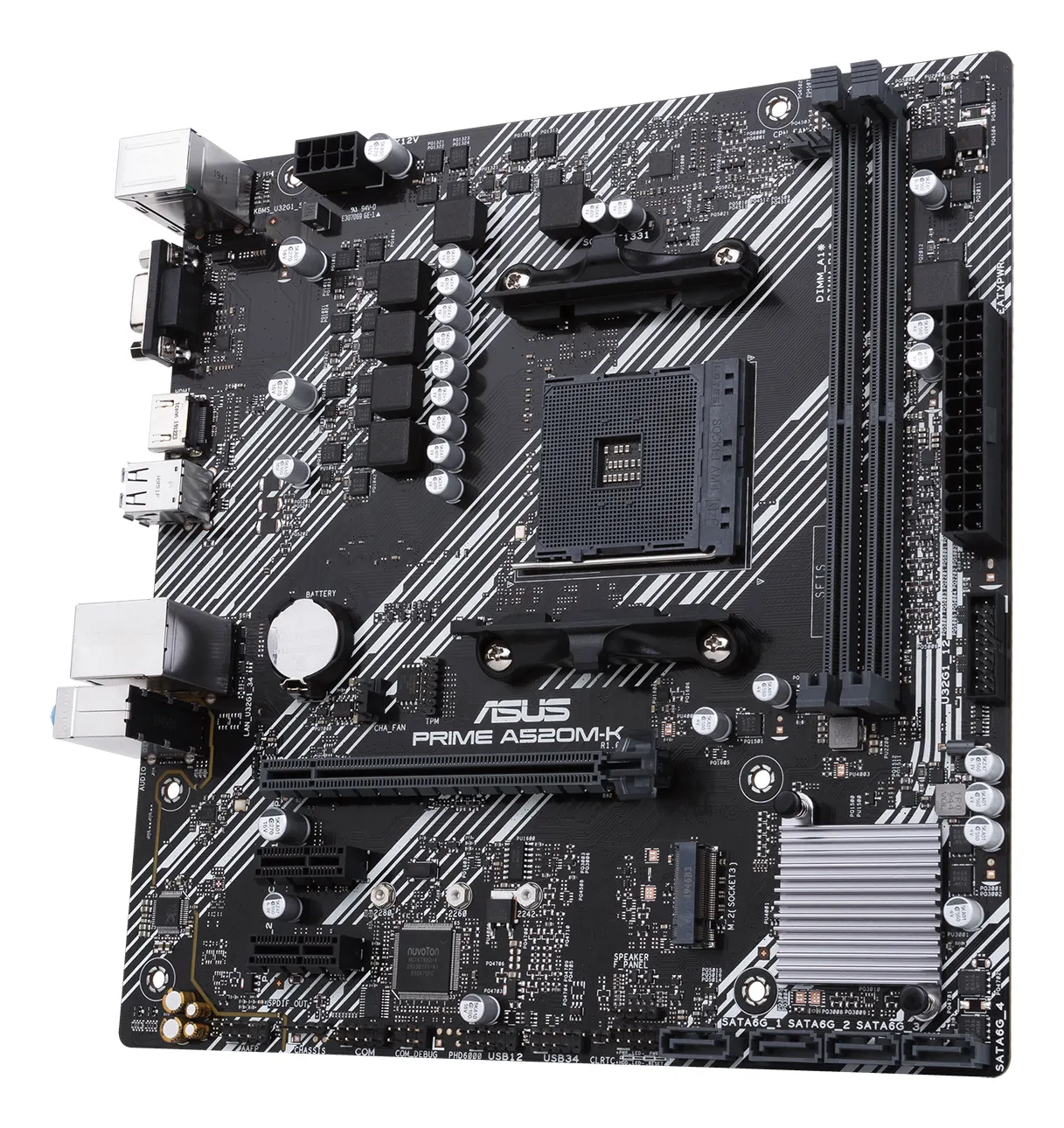 დედაპლატა ASUS Motherboard PRIME A520M-K sAM4 A520 2xDDR4 HDMI D-Sub mATX