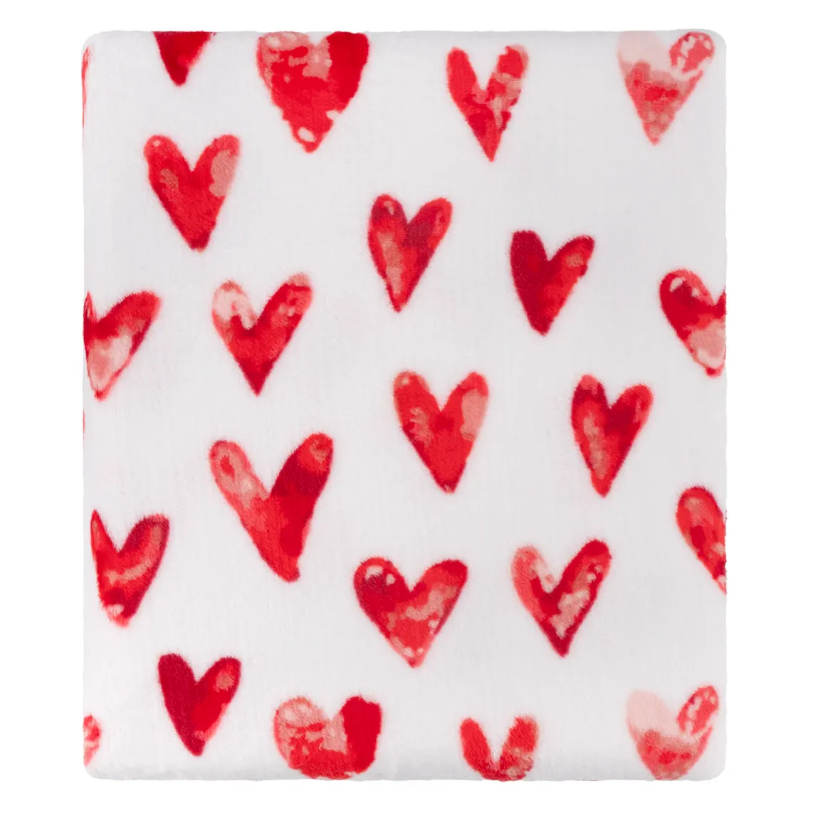 პლედი Ardesto Flannel blanket 160x200cm, 100% polyester, hearts