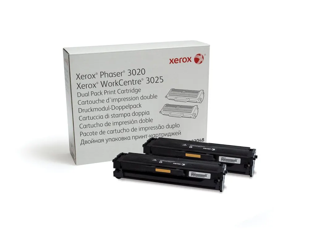 კარტრიჯი Xerox Phaser 3020/WC3025 Dual Pack (3K)