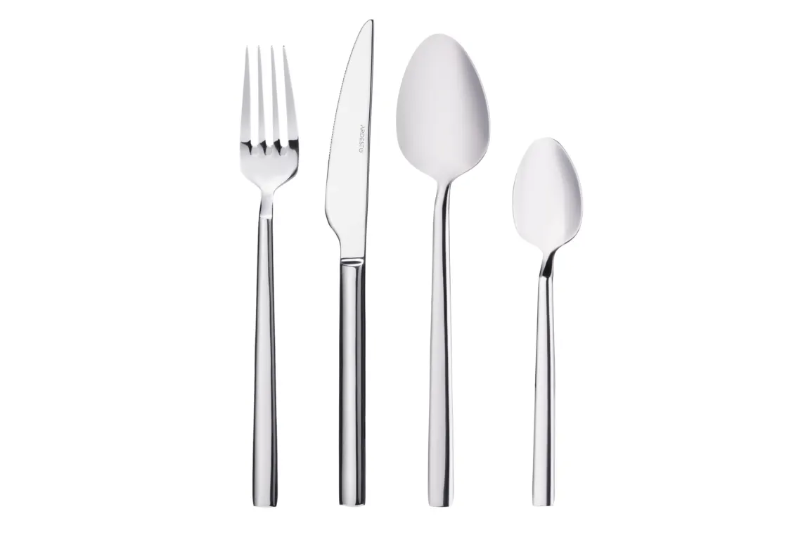 Ardesto Cutlery set Black Mars Bergmann 24pcs., stainless steel