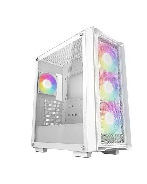 ქეისი Deepcool, CC560 MESH V2 WH, CASE, ARGB, White.