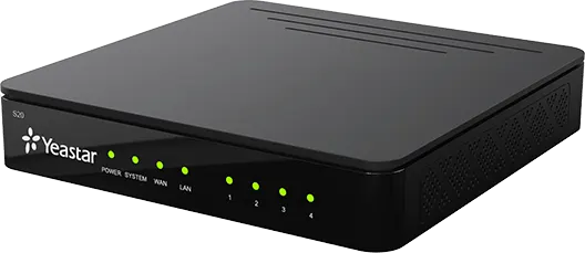 VoIP - სატელეფონო სადგური S20, Yeastar