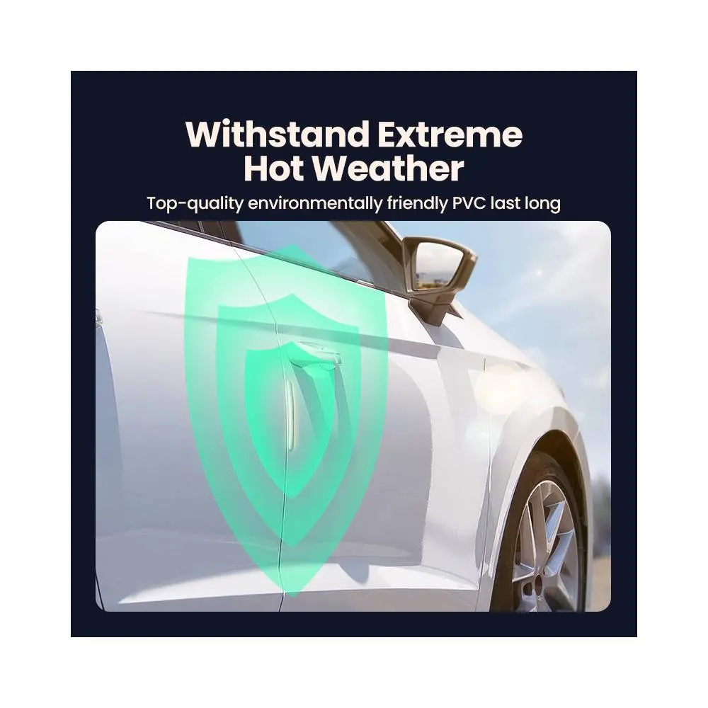 მანქანის დამცავი სტიკერები UGREEN LP233 (20430) Rubber Strips for Car, 4Pcs, White