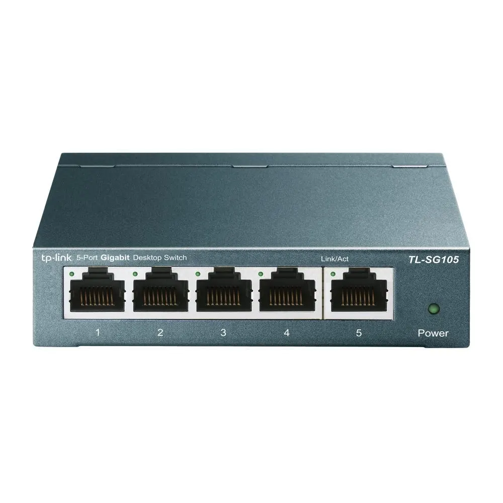 სვიჩი TP-Link, TL-SG105, 5-Port 10/100/1000Mbps Desktop Switch