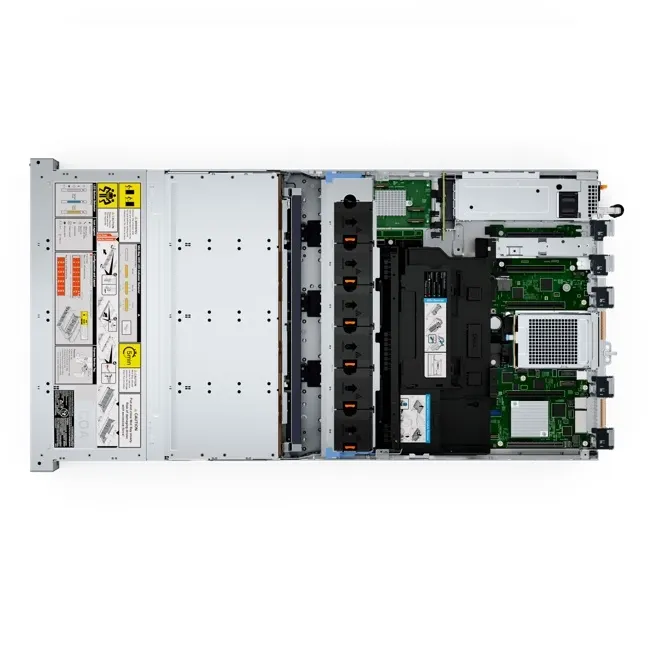 სერვერი DELL PE R760XD2/ 28x3.5/ 1x4510/ 1x32GB 5600MT/s/ 25x16TB 7.2K/ H755/ 2x1GbE/ iDRAC9, Ent/ Rails/ 2x1100W/ 3YW w/o HDD