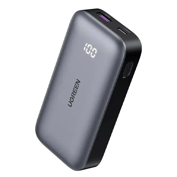 UGREEN, 25185, Power Bank, Nexode, 10000mAh, USB Type-C, USB, Grey .