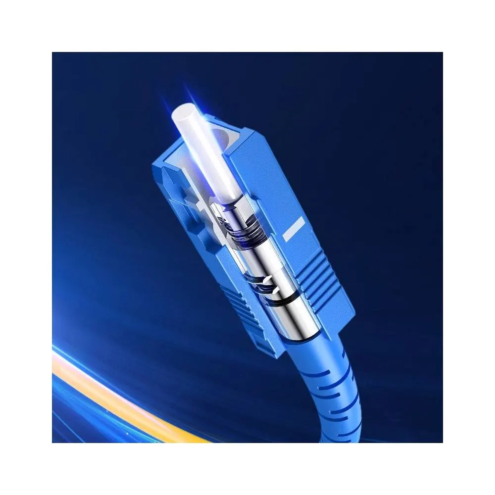 ოპტიკური ქსელის კაბელი UGREEN NW129 (70662) FC/UPC To FC/UPC Simplex Single Mode Fiber Optic Patch Cable 3M
