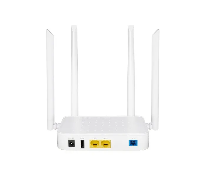 xPON ONU, 1 GPON/EPON port, 2x 1GE, WiFi ac, BDCOM GP1705-2G