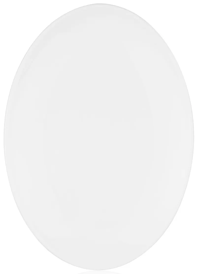 თეფში Ardesto Plate Imola, 26x18.5cm, porcelain, oval, white