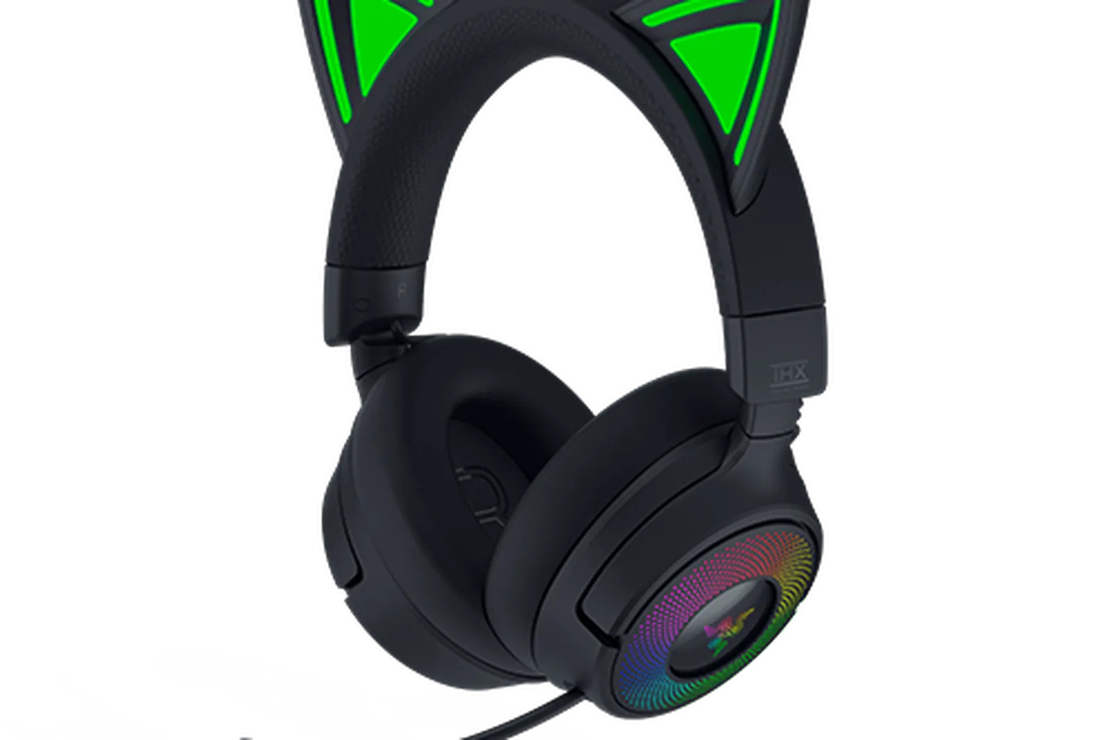 ყურსასმენი Razer Headset Kraken Kitty V3 Pro, USB/BT/WL, black