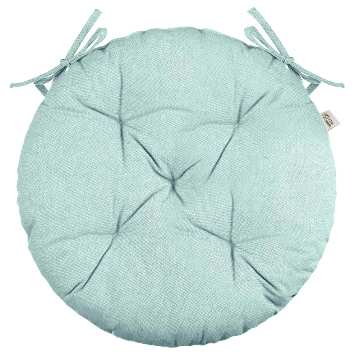 სკამის ბალიში Ardesto Sitpad Oliver, 40cm, 100% cotton, filling: 50% holofiber, 50% pp, turquoise