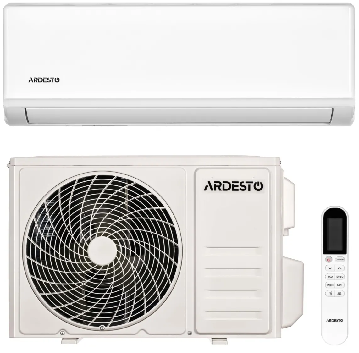 კონდიციონერი Air Conditioner ARDESTO CoolAirLite 25m2 on/off 9000BTU 2.5kW A/A -7°C R32 white
