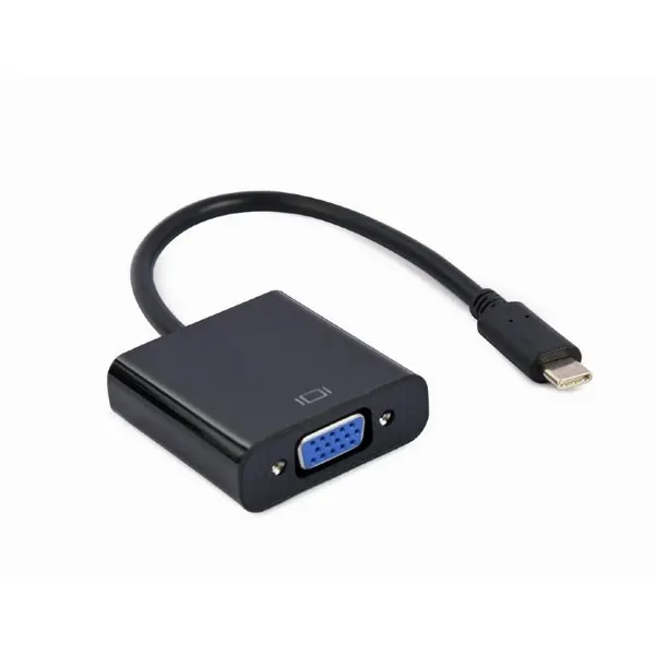 Type-C ადაპტერი Gembird USB Type-C to VGA Adapter