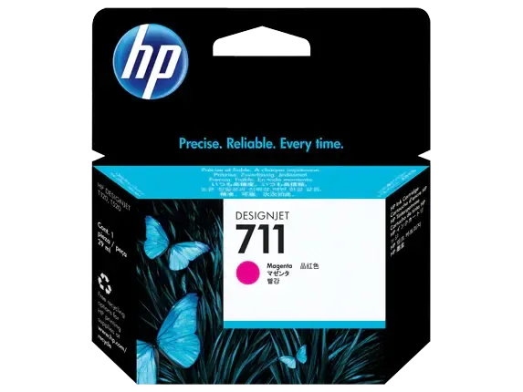711 HP, Magenta Ink Cartridge CZ131A