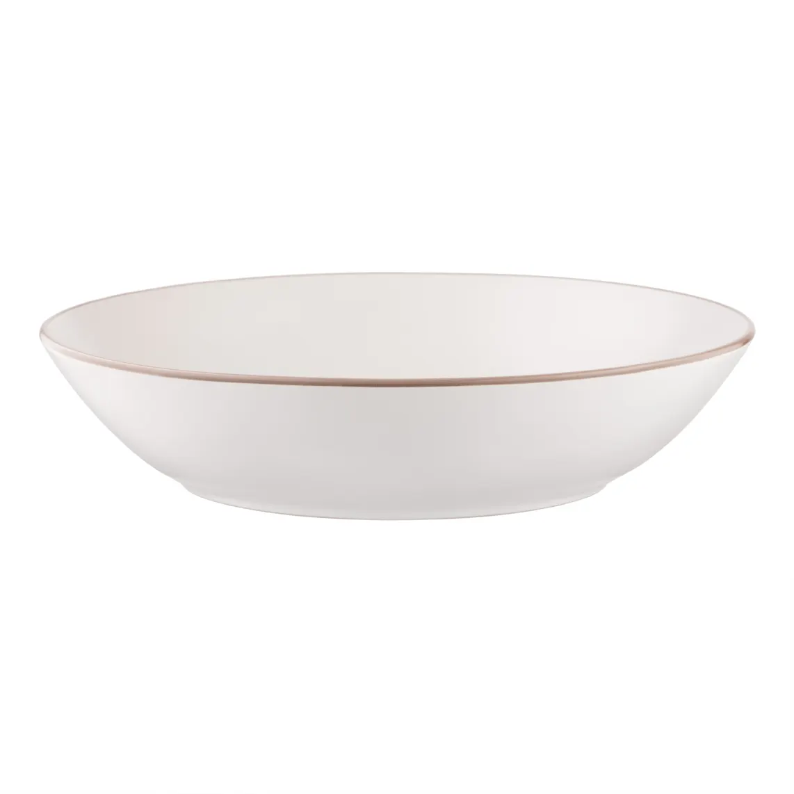 Soup plate ARDESTO Asti 790ml, 20.2cm, ceramic, white