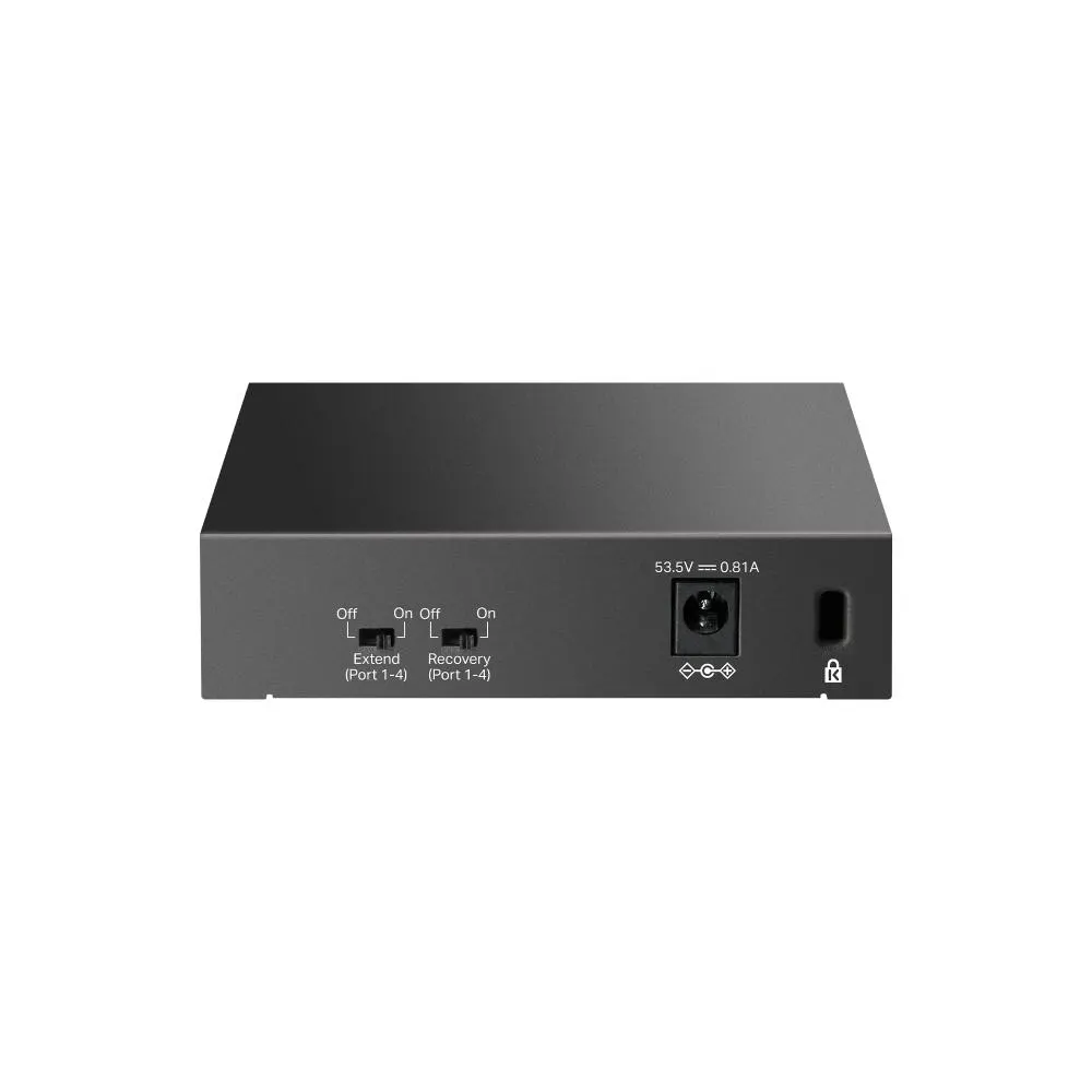 TP-Link, LS105LP, 5-Port 10/100Mbps Desktop Switch with 4-Port PoE+