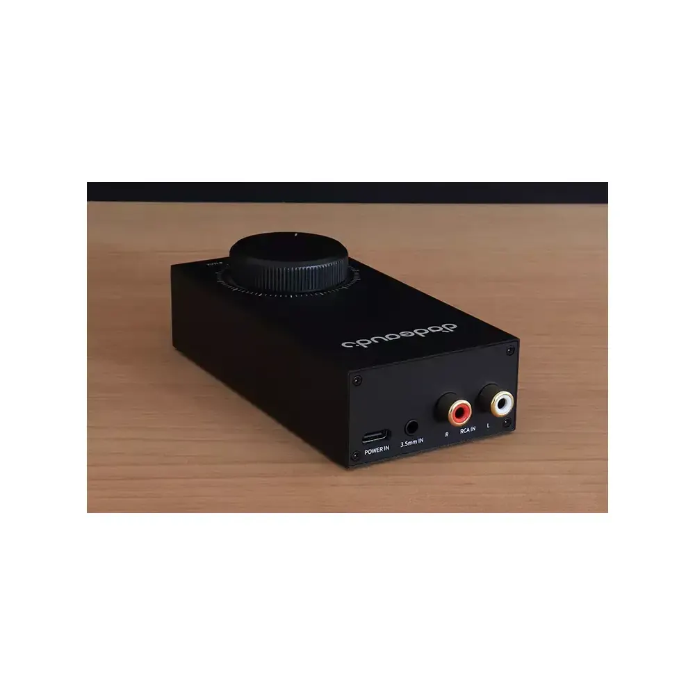 ყურსასმენის გამაძლიერებელი FiiO F3001 JadeAudio GGIGAS 1, RCA, 3.5mm, 4.4mm, High-Power Hi-Fi Desktop Headphone Amplifier, Black