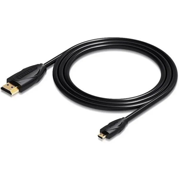 HDMI კაბელი VENTION Micro HDMI to HDMI Cable 1M