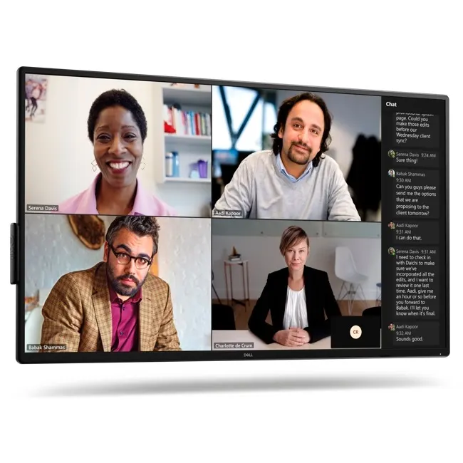მონიტორი Dell 55 4K Conference Room Monitor - P5525QC/War 3Yr