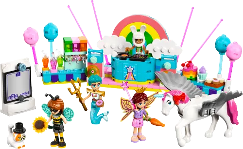 კონსტრუქტორი LEGO Friends Costume Party with Unicorn & Fairy 42661