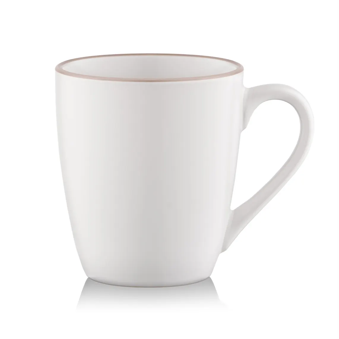 ფინჯანი Mug ARDESTO Asti, 360ml, ceramic, white