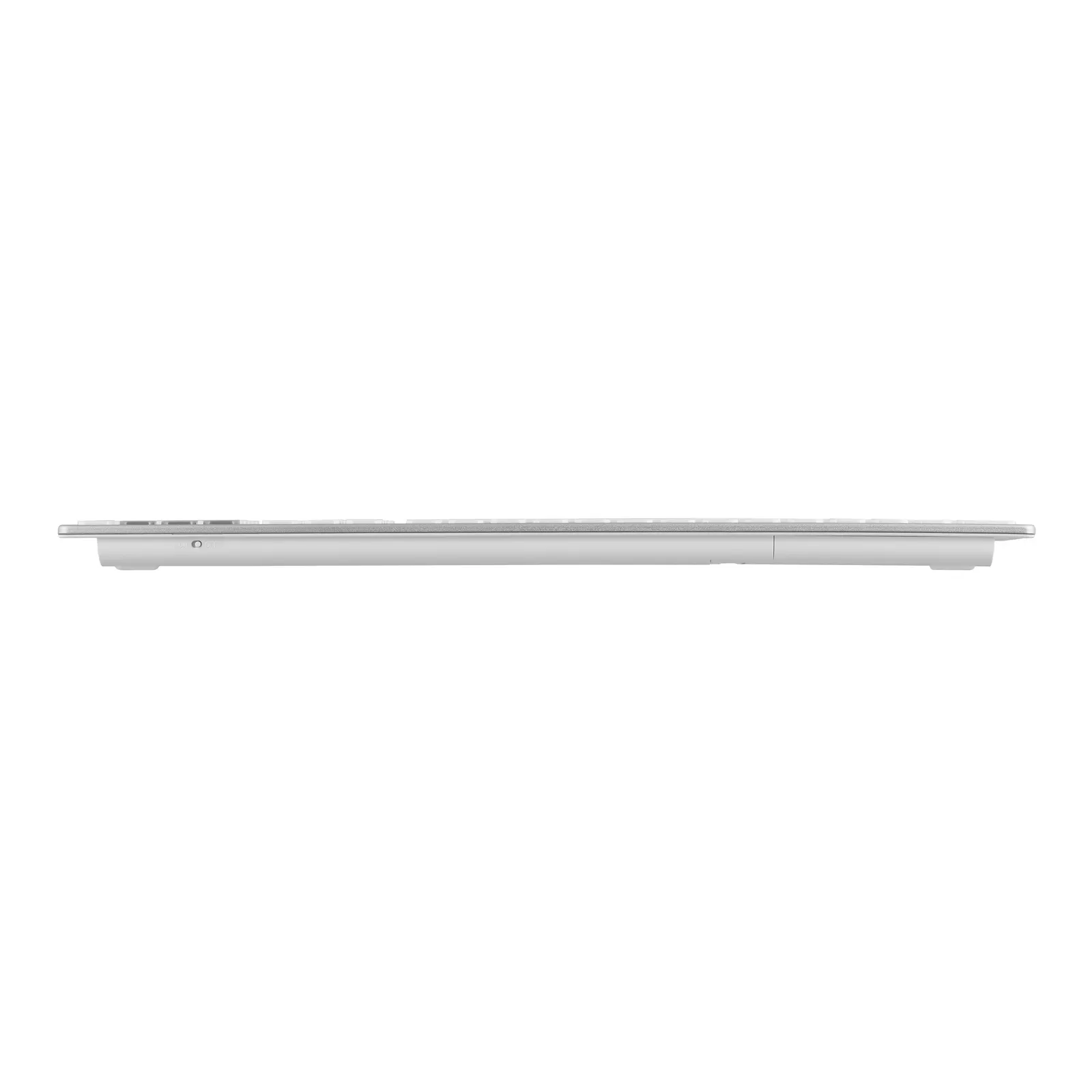 კლავიატურა 2E Keyboard membrane KS270 109key, WL/BT, EN/UK, silver-white