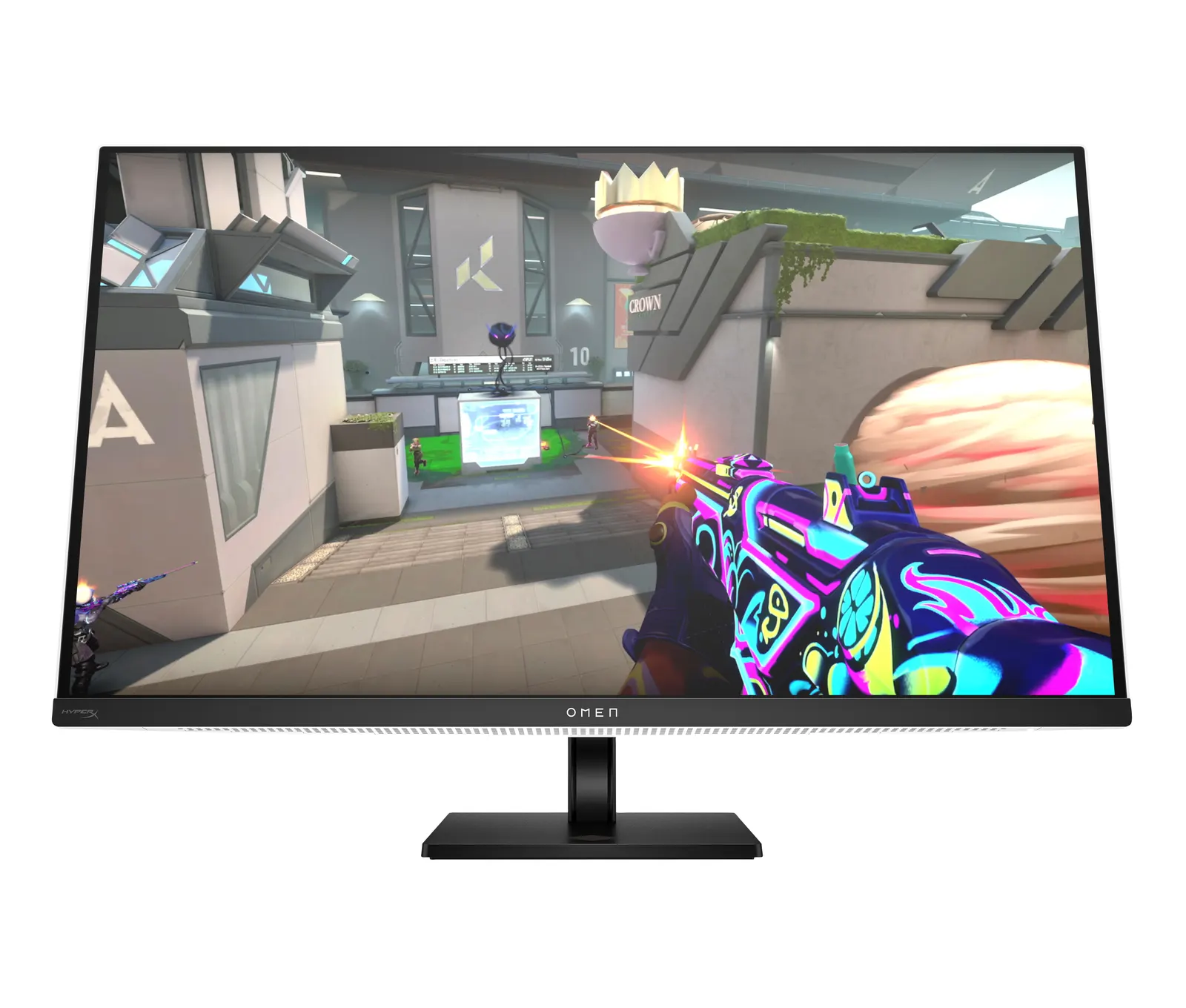 მონიტორი HP OMEN Transcend 31.5" QD-OLED 4K Black/White