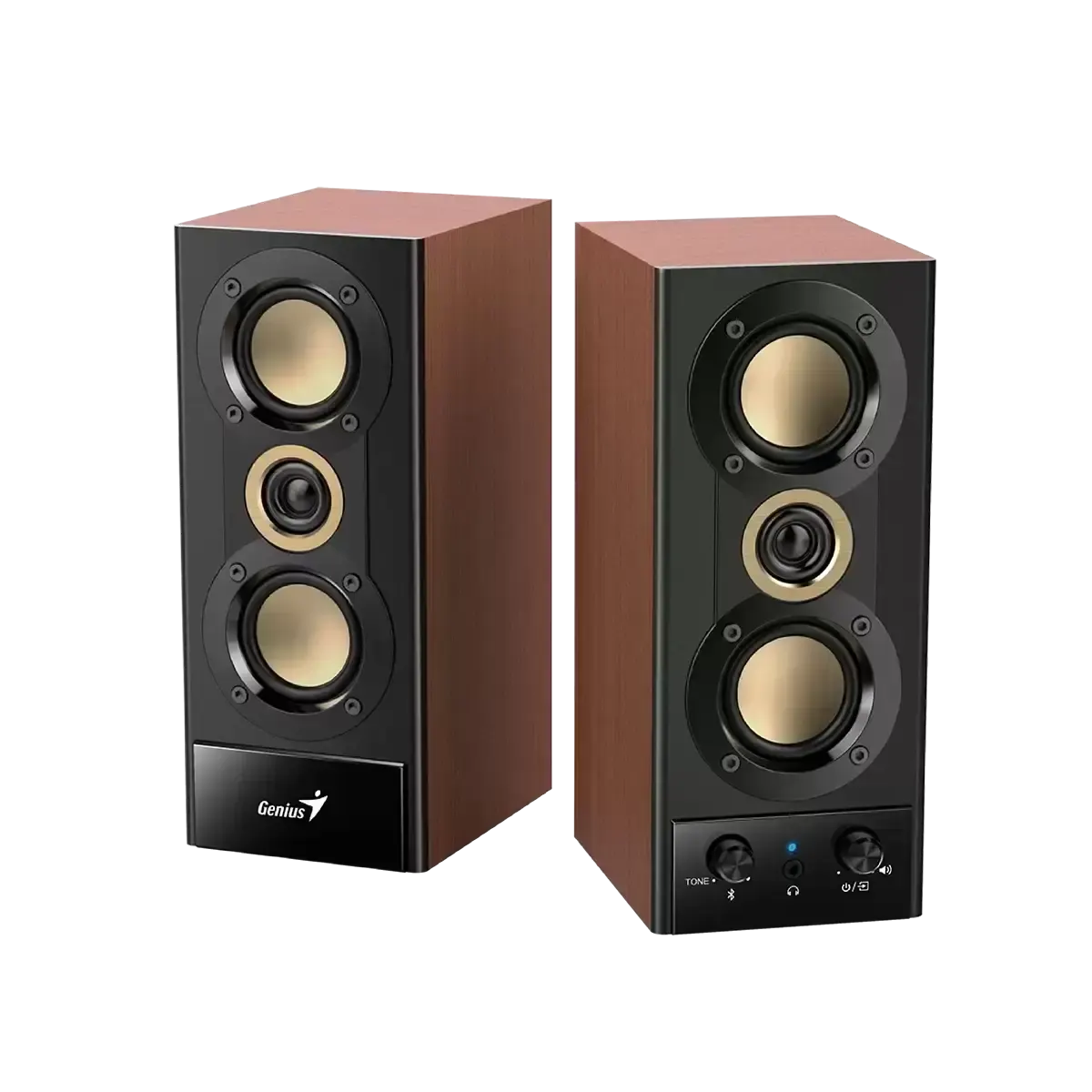 Genius, SP-HF800BT Bluetooth Speaker Wood