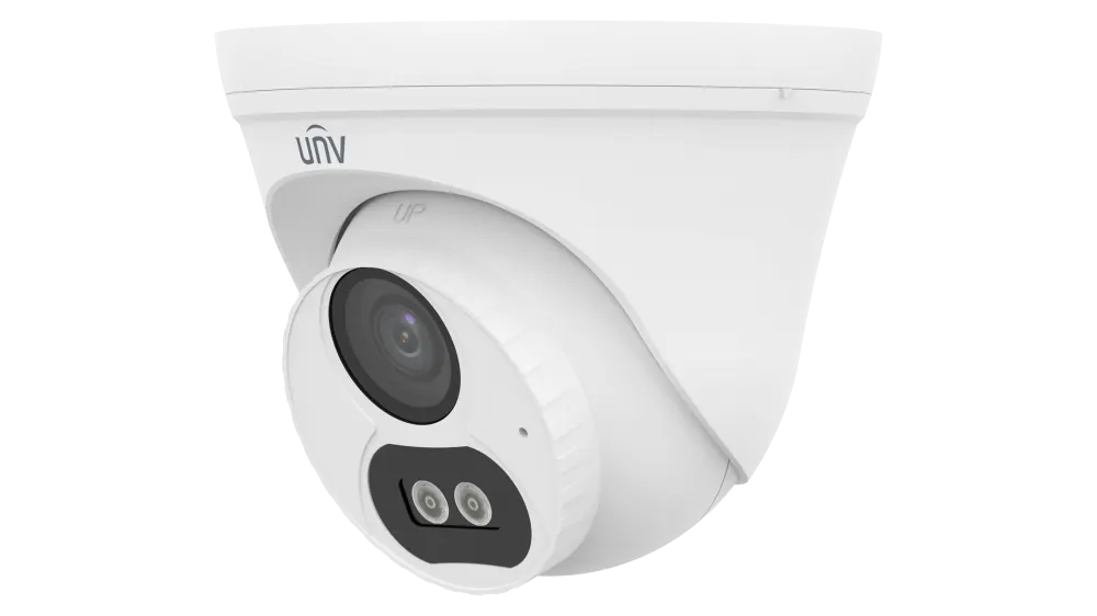 IP კამერა - 2მპ, 2.8მმ, Turret, UMD, Mic, SD, ANR, ColorHunter, Uniview IPC3612LB-AF28K-DL2