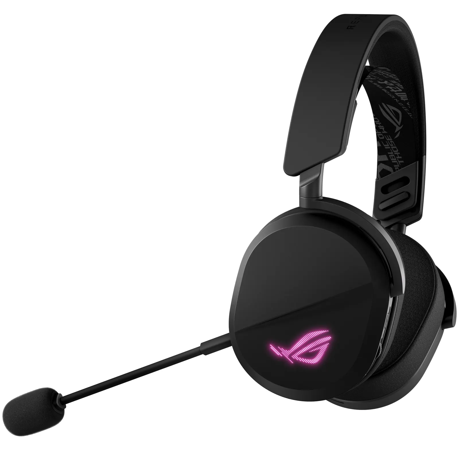 ყურსასმენი Headset ASUS ROG Pelta, USB-A/BT/WL, RGB, 1.8m, black