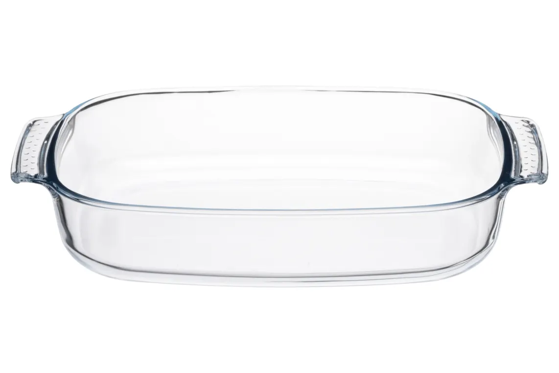 საცხობი ფორმა Baking pan ARDESTO Black Mars 34.4x22x6cm, borosilicate glass, rectangular, transparent