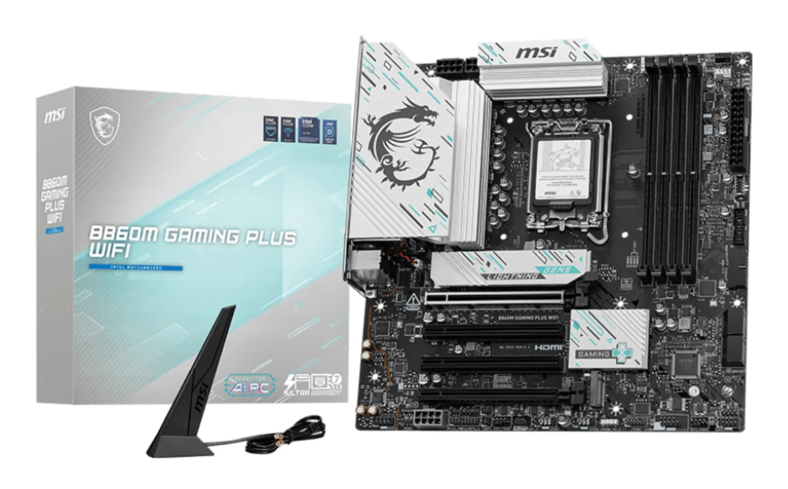 დედაპლატა MSI B860M GAMING PLUS WIFI LGA1851