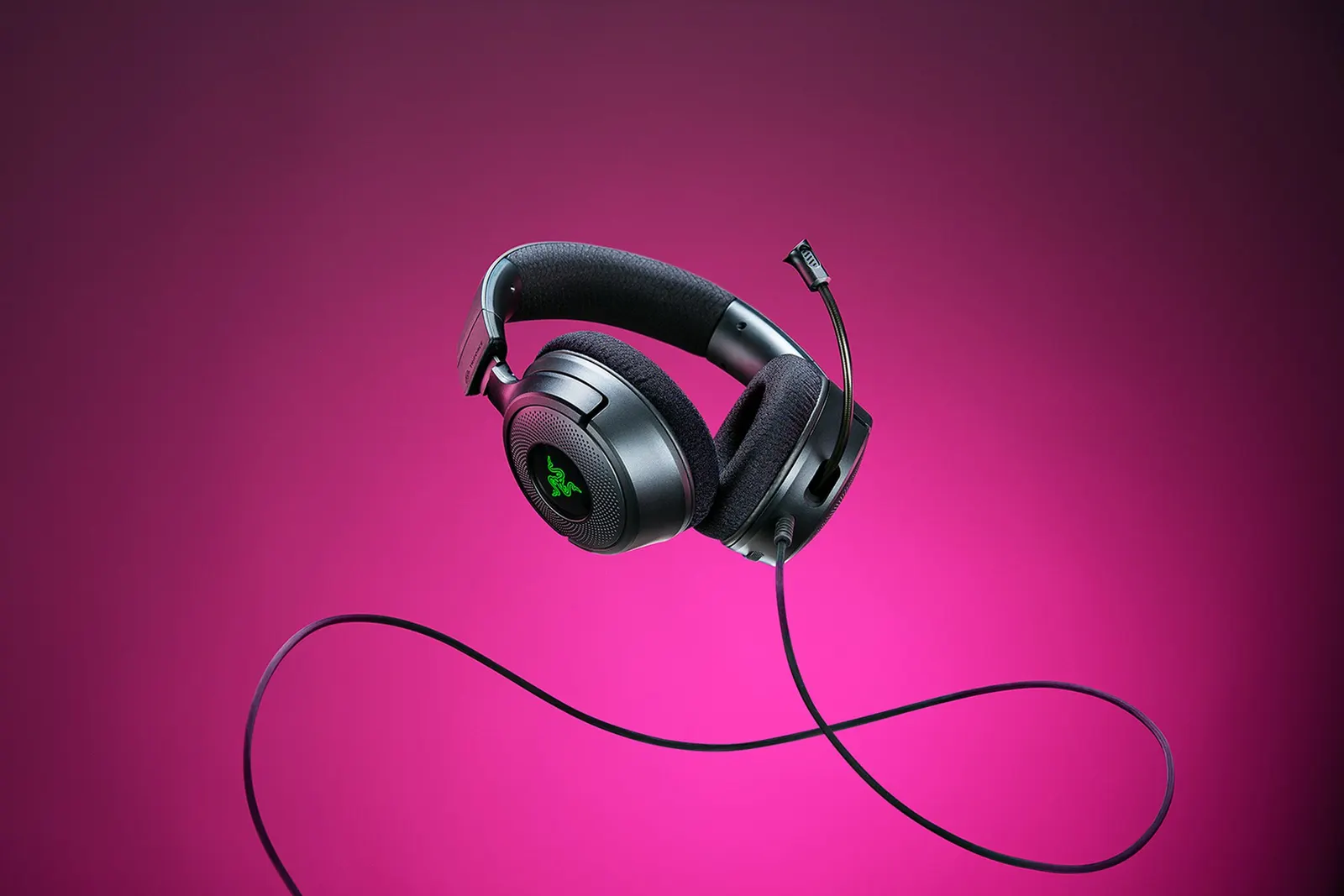 ყურსასმენი Razer Gaming Headset Kraken V4 X, 7.1, USB-A, 1.8m, RGB, black