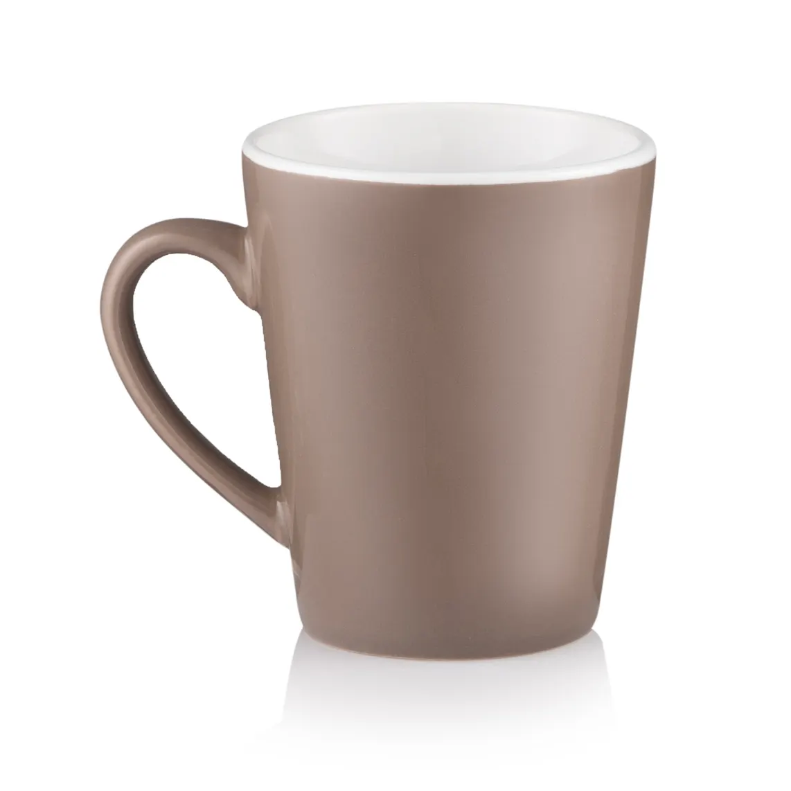 კათხა Mug ARDESTO Mario, 240ml, ceramics, brown