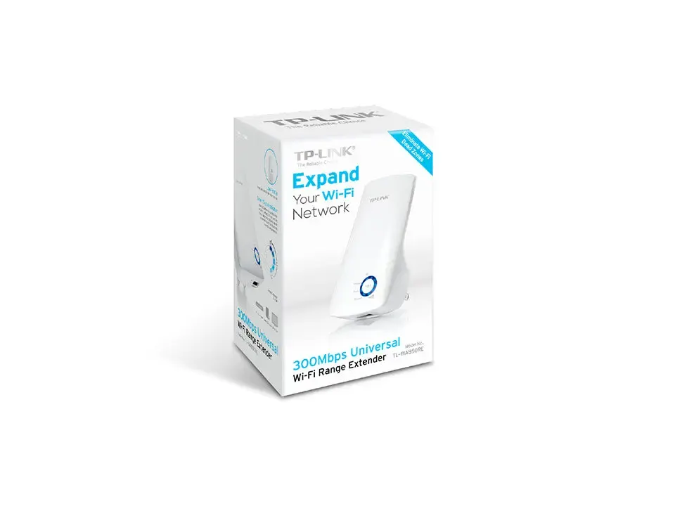 Wi-Fi გამაძლიერებელი TP-Link, TL-WA850RE, 300Mbps Universal Wireless N Range Extender