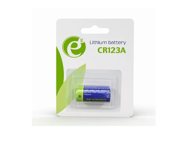 ელემენტი Gembird EG-BA-CR123-01 Lithium CR123 battery blister