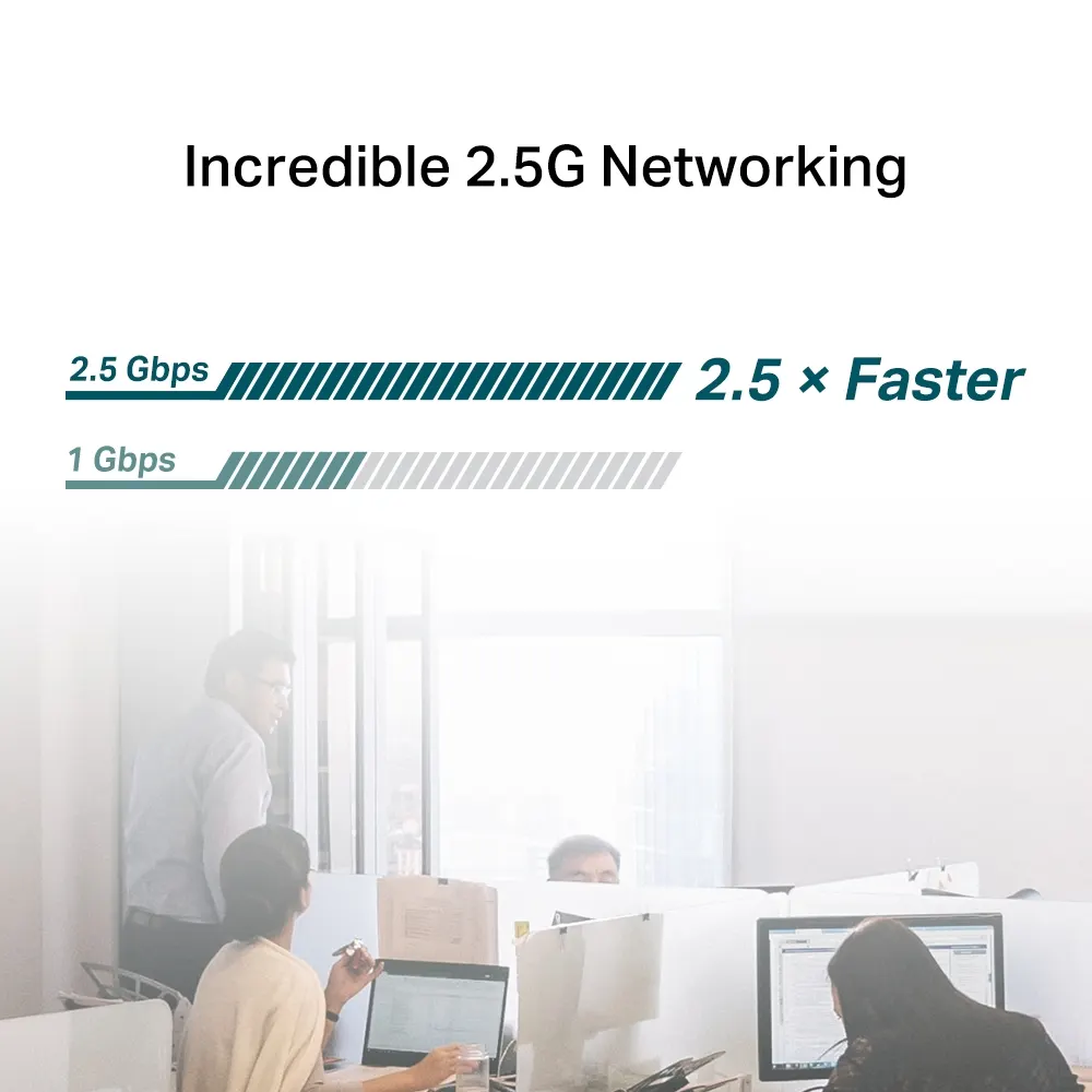 ქსელის ბარათი TP-LINK TX201 2.5 Gigabit PCIe Network Adapter
