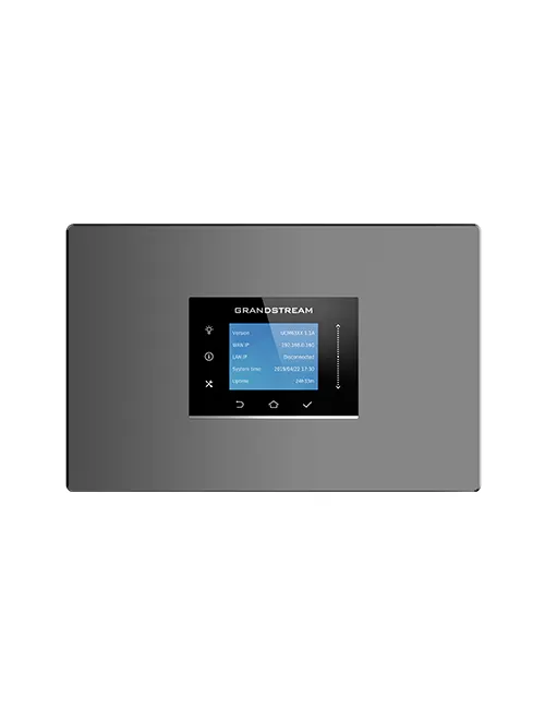 Grandstream UCM6300A, IP PBX appliance, Dual GigE RJ45 Ethernet ports with PoE Plus