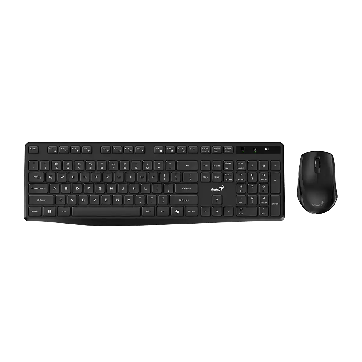 კლავიატურა Genius, KM-8206S, AI Copilot Key, Keyboard + Mouse, Black