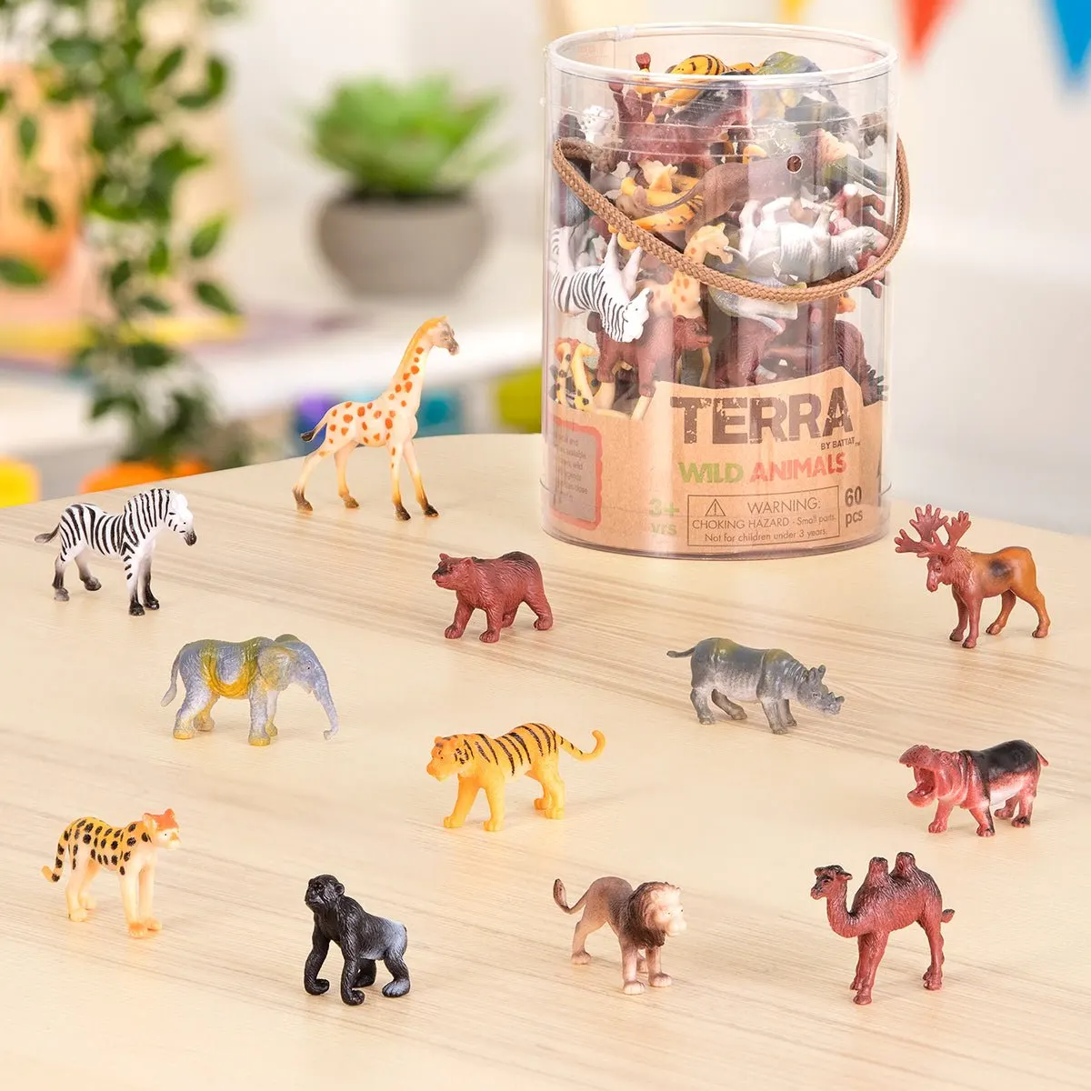 Terra WILD ANIMALS IN TUBE