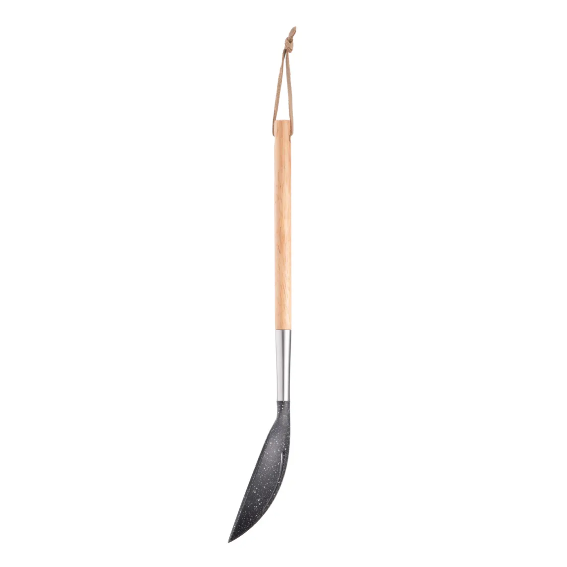 ქაფქირი Ardesto Slotted Spoon Midori, 34.5cm, nylon, wood, stainless steel, black