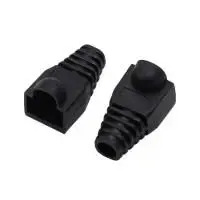 KDPG8025BK, Kingda,Plastic Cap RJ45,black
