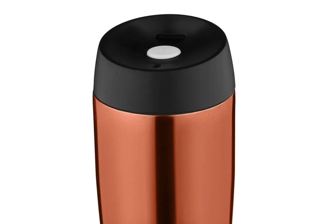 თერმოჭიქა ARDESTO Travel mug Easy travel 450 ml, orange, s/s