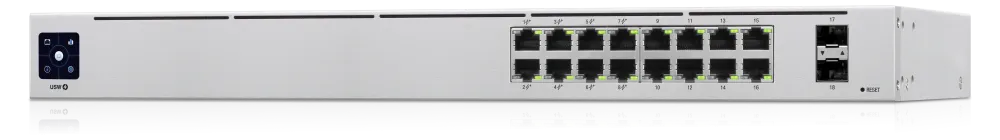 მართვადი PoE სვიჩი - Standard 16 PoE , Ubiquiti USW-16-POE-EU