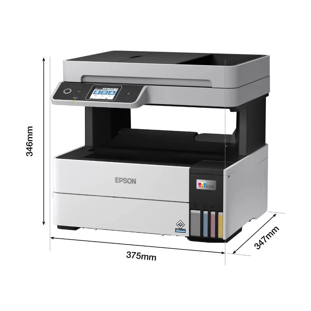 Printer Epson EcoTank L6490 C11CJ88405, 4in1, Color, Wifi, USB, Ethernet, A4, R/G, Grey