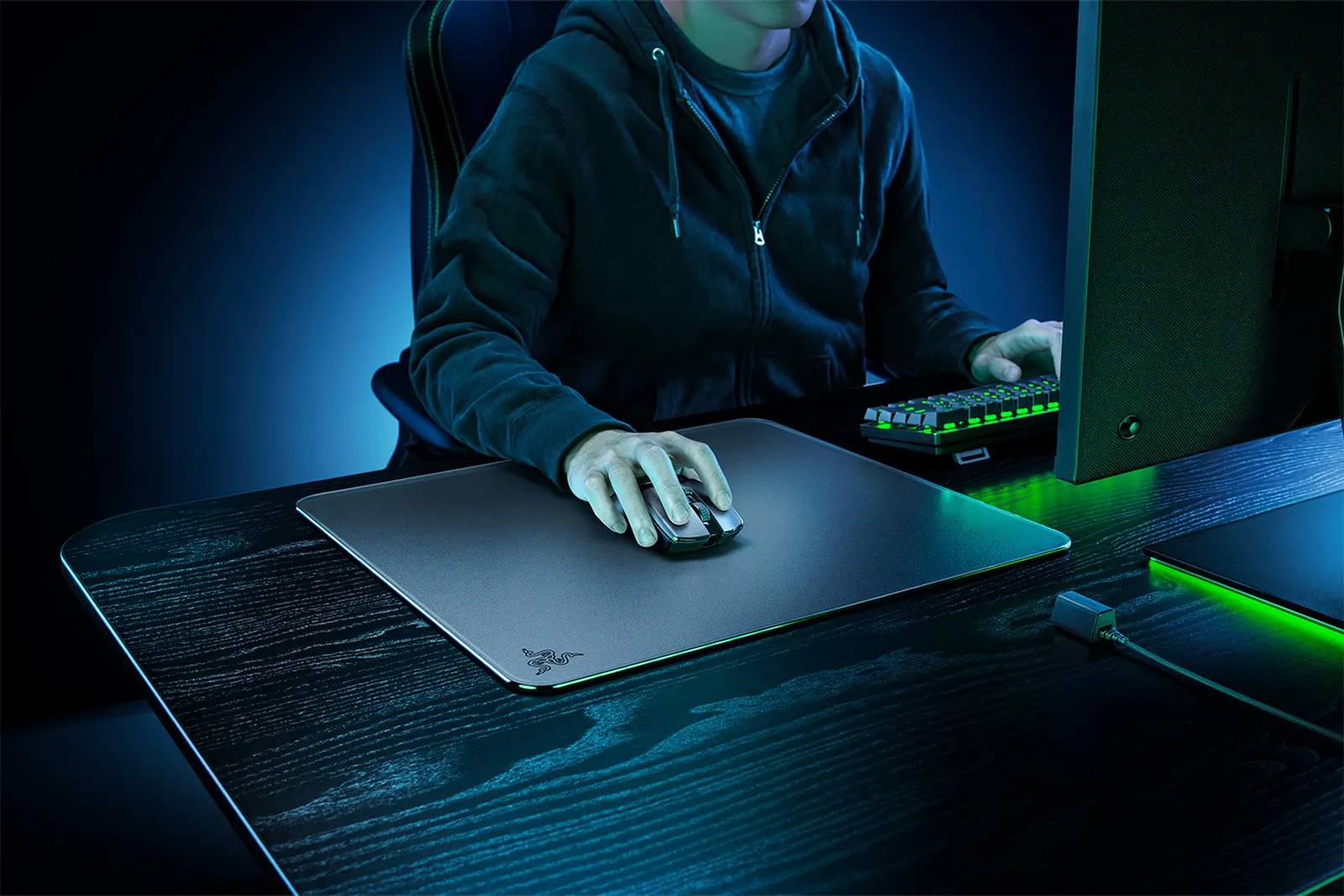 მაუს პადი Razer Mouse Pad Atlas, L (450x400x5mm), black