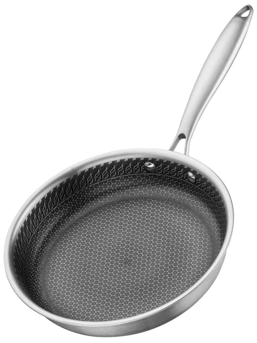 ტაფა Ardesto Fry pan Black Mars Avior, 24cm, Triply stainless steel